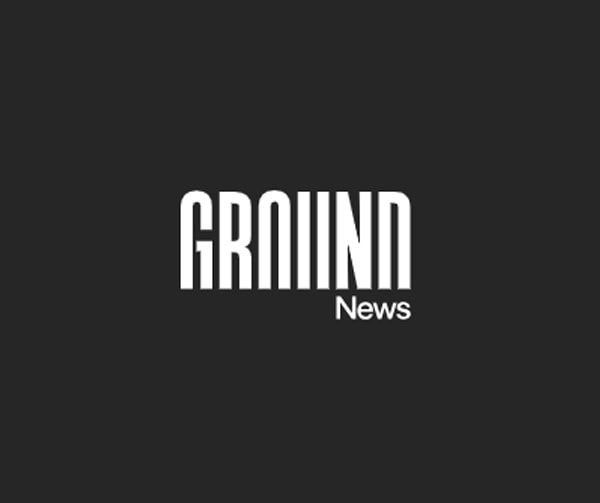 White text on a black background reads GROUND News, with the word GROUNN stylized in tall, blocky letters and News in smaller, plain type to the lower right.